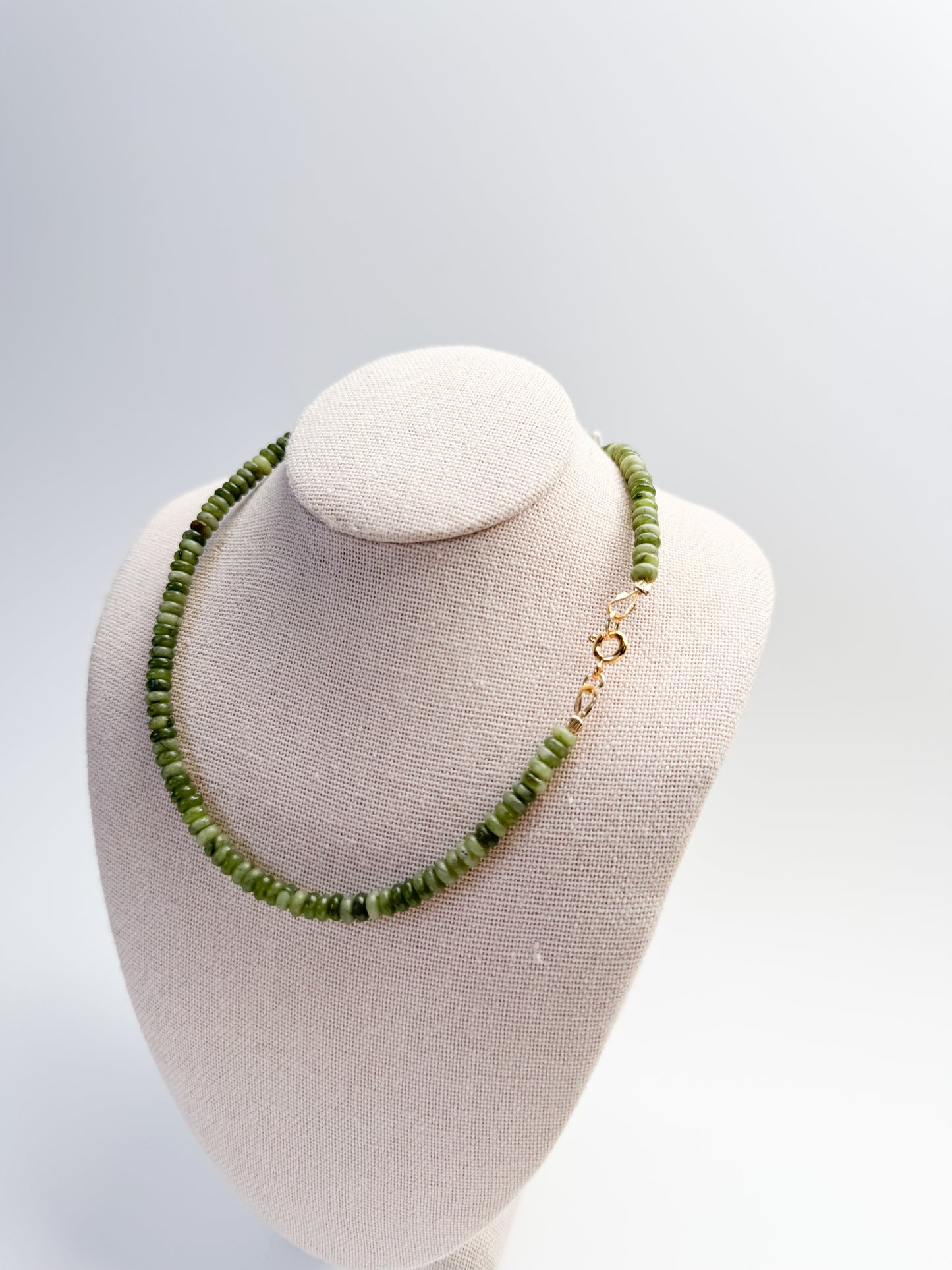 Yesi Green Beaded Necklace