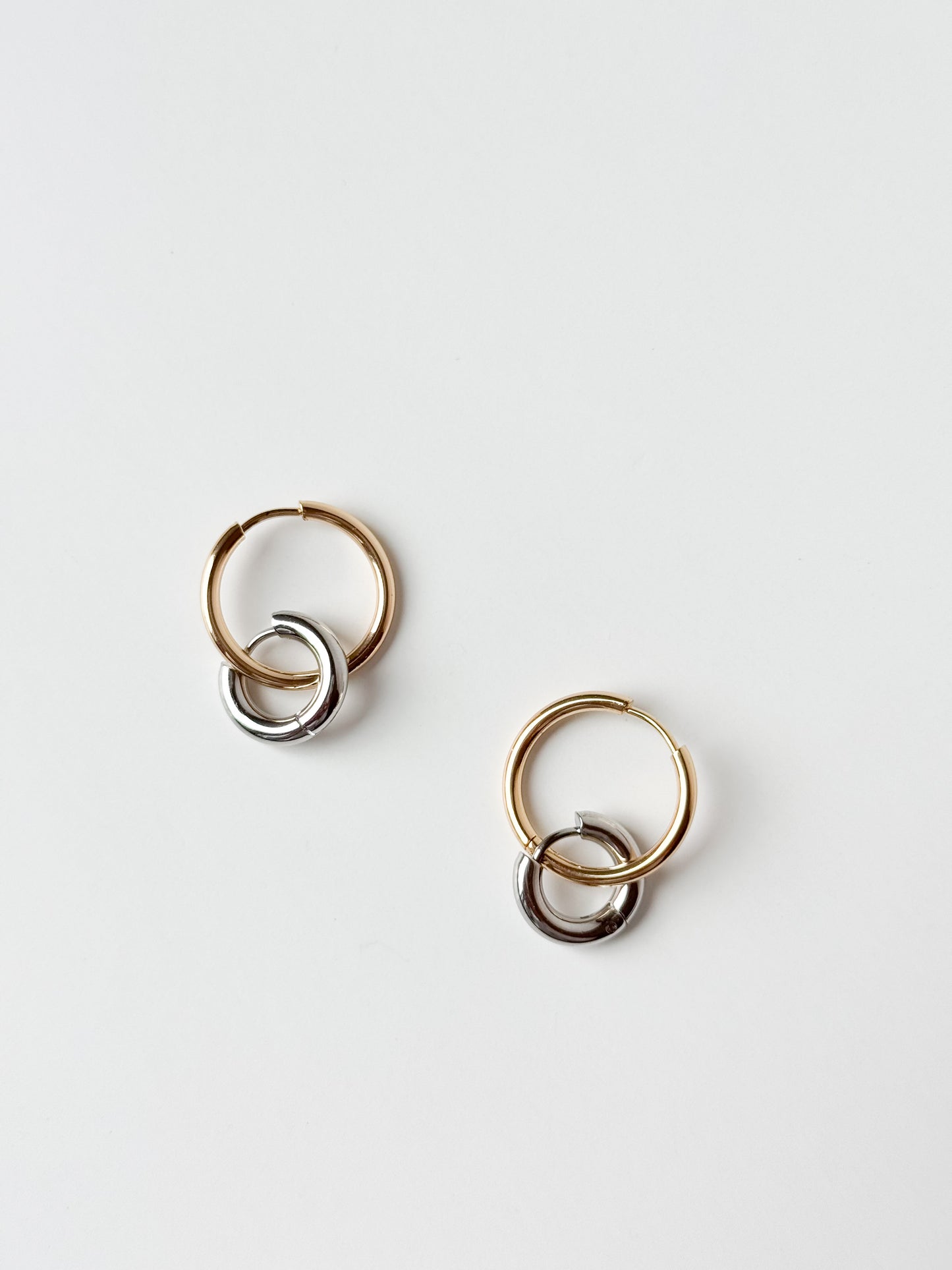 Two Tone Hoops