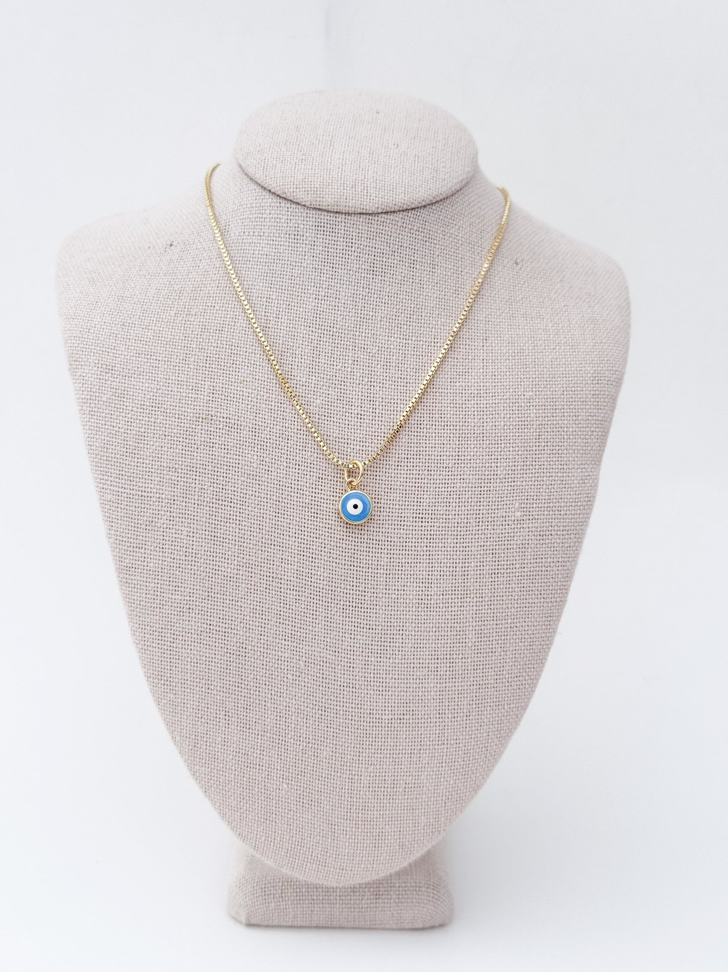 Blue Evil Eye Necklace