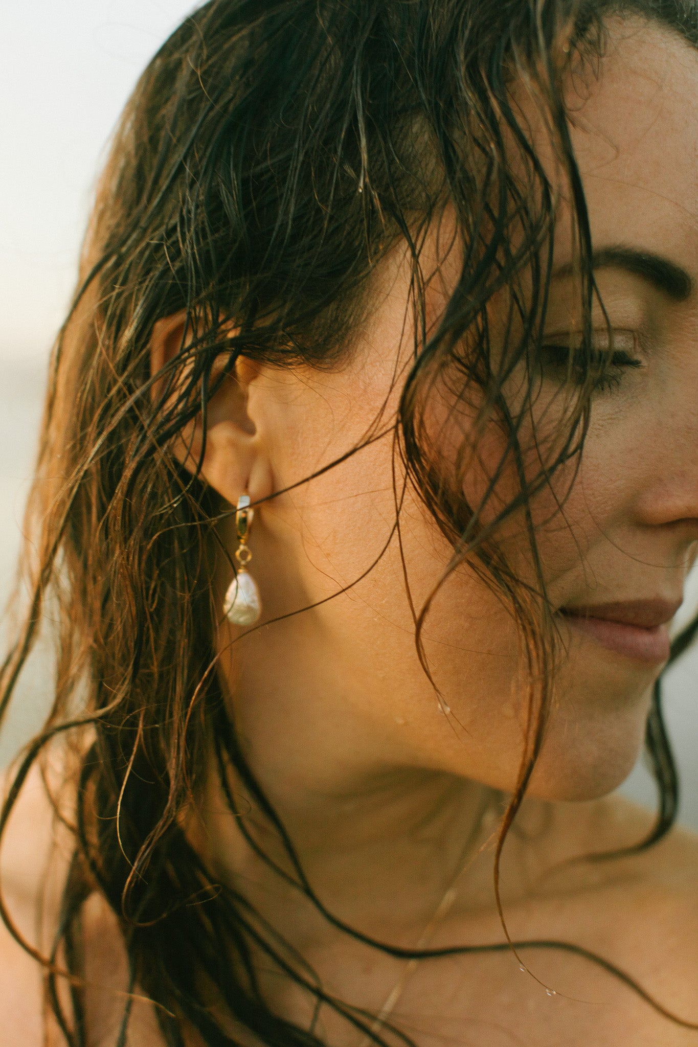 Fish + Pearl Huggies