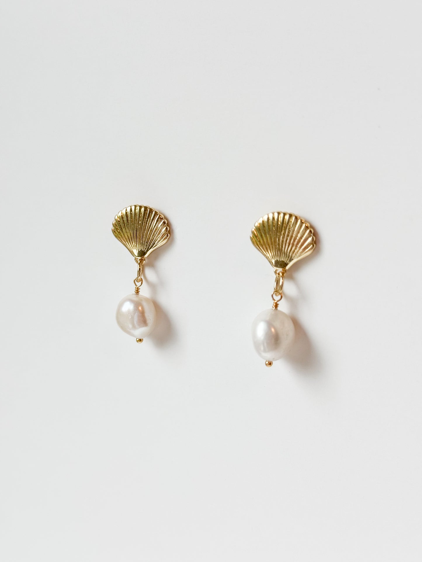 Shell & Pearl Studs
