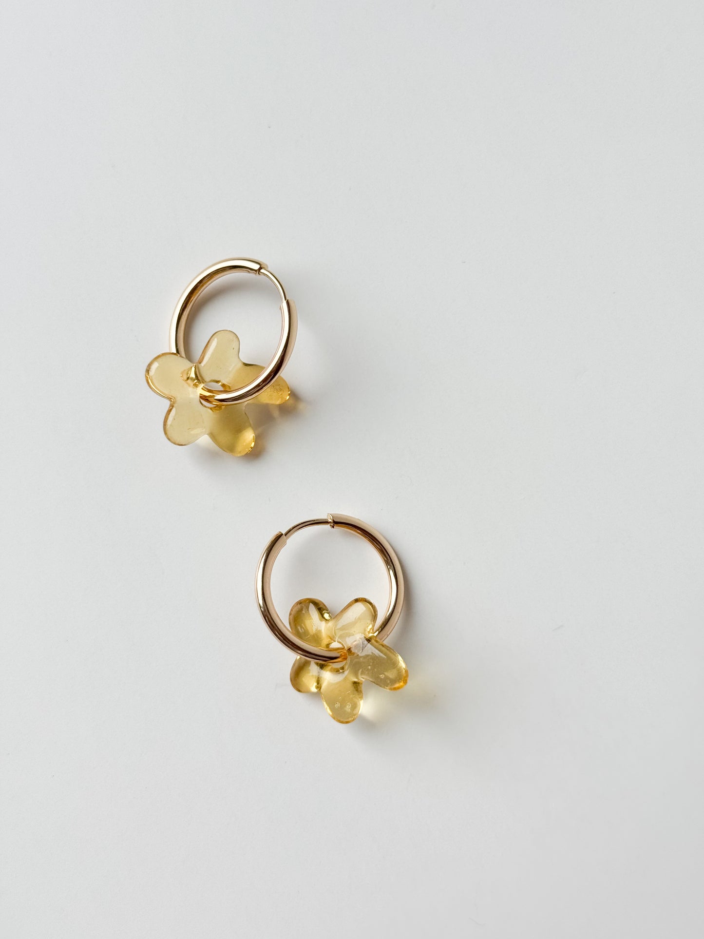 Taormina Hoop - Yellow