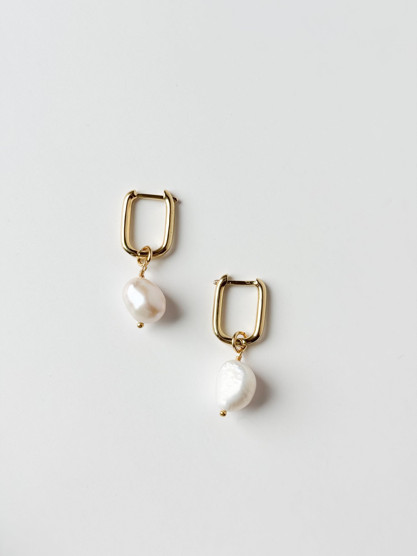 Pearl Hoops