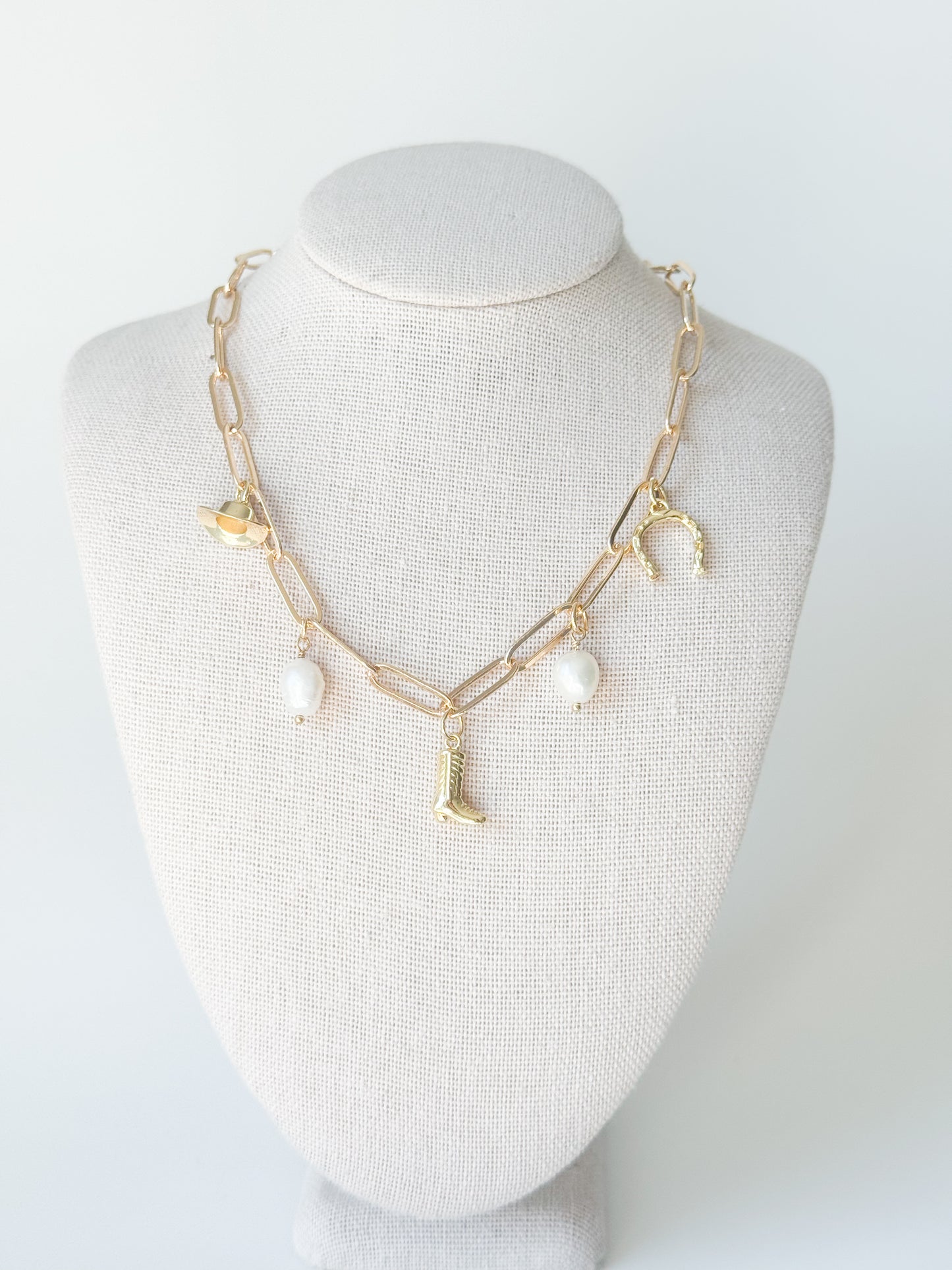 Coastal Cowgirl Charm Necklace