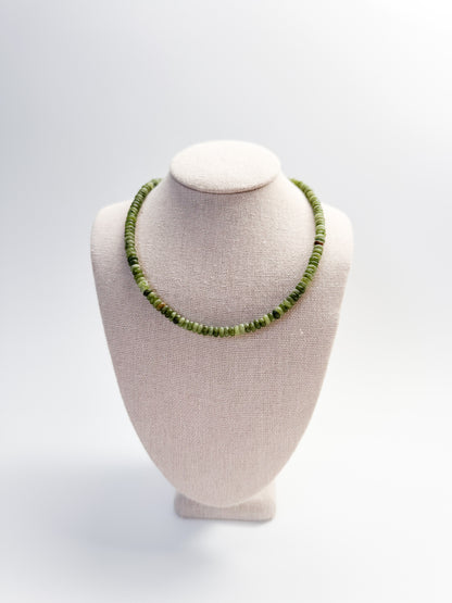 Yesi Green Beaded Necklace