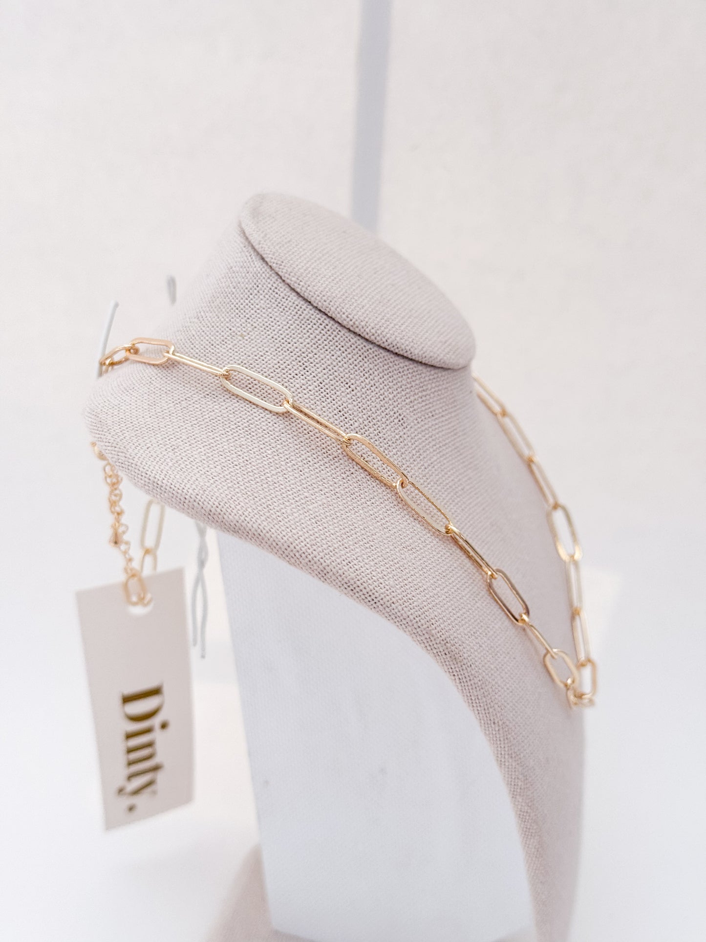 Gold Plated Oval Cable Chain