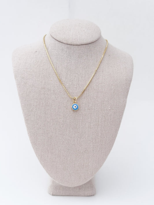 Blue Evil Eye Necklace