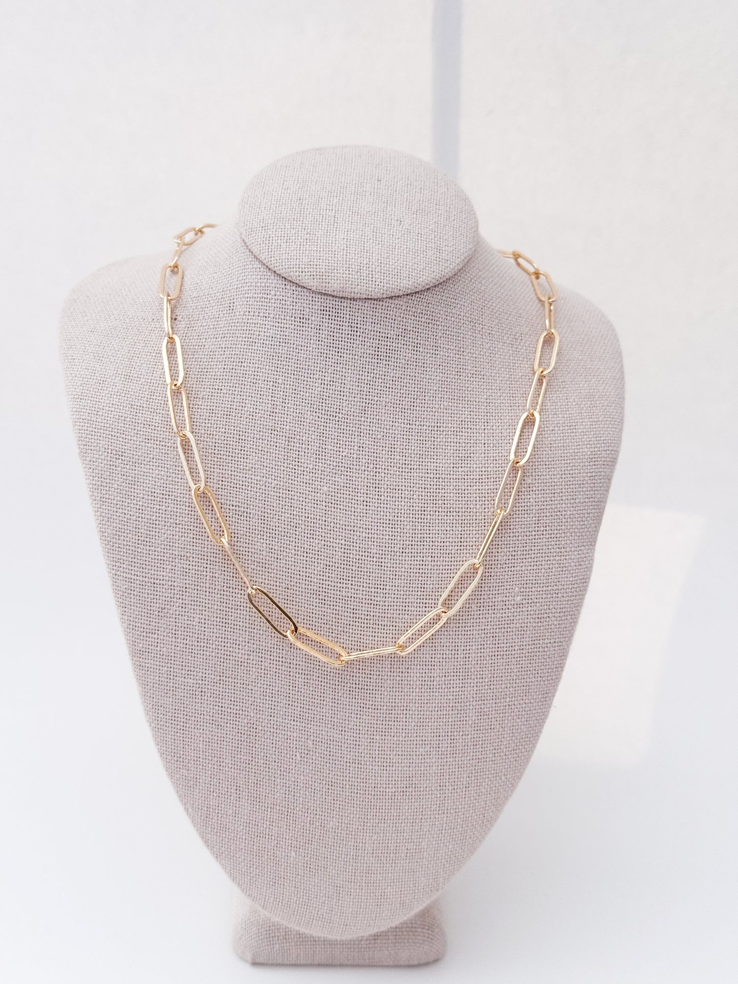 Gold Plated Oval Cable Chain