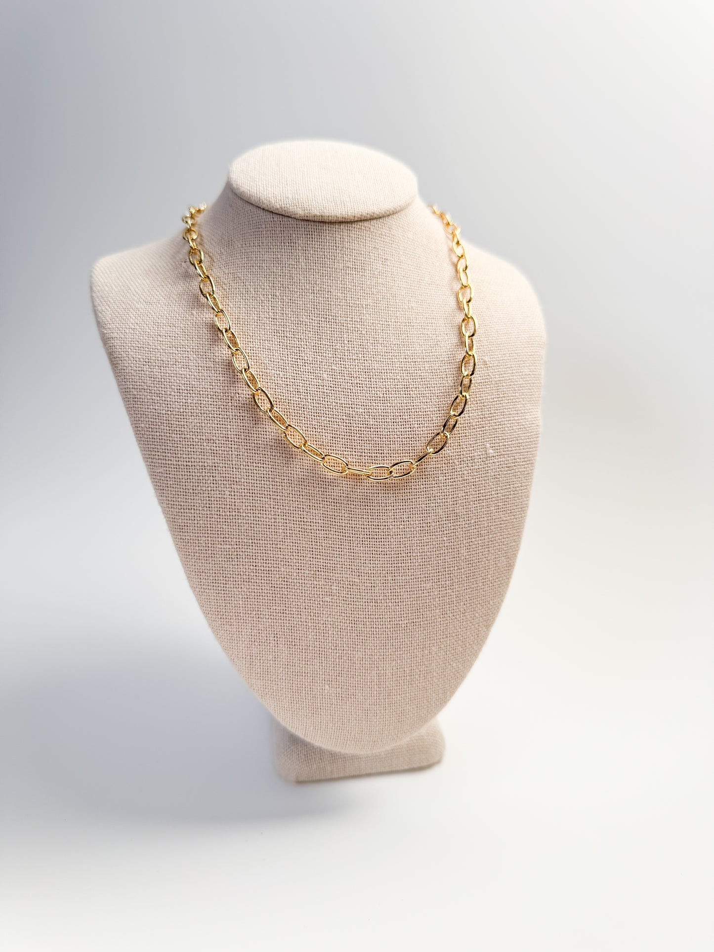 Gold Filled Oval Cable Chain