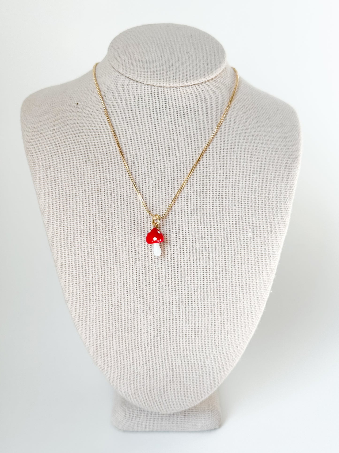 Mushroom Necklace