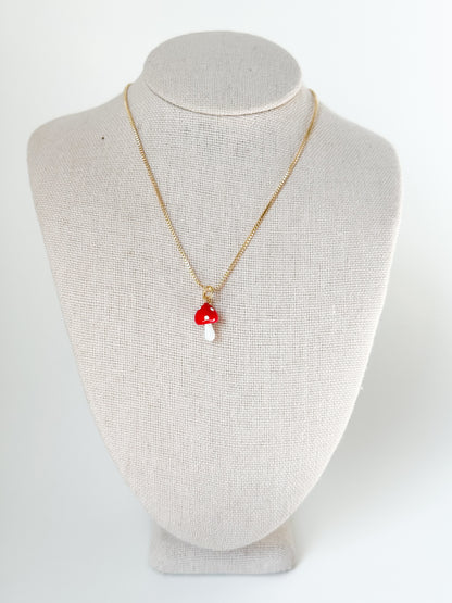 Mushroom Necklace