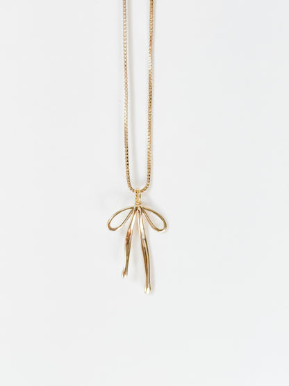 Bow Necklace