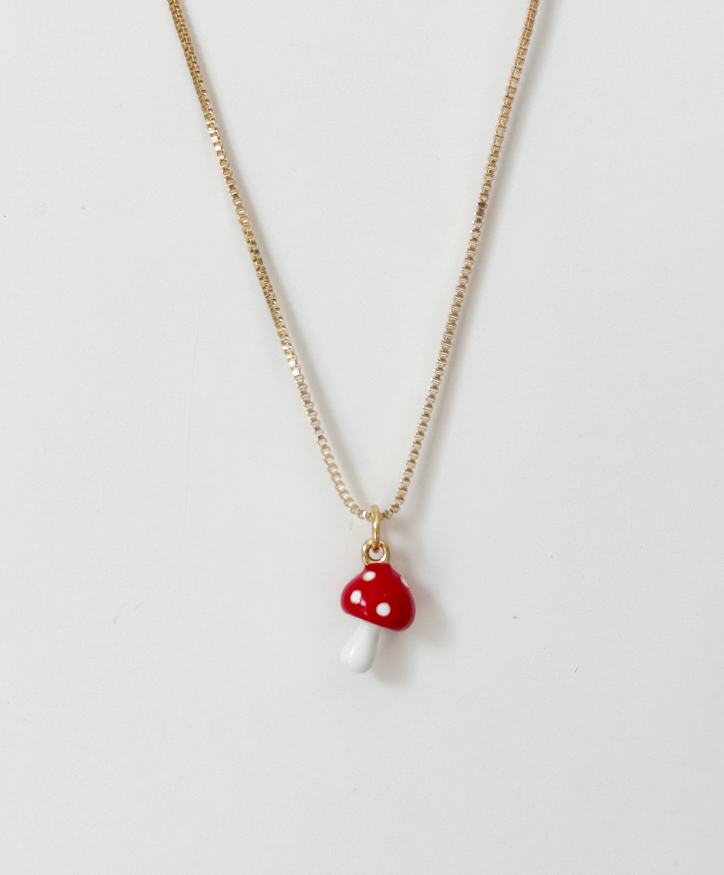 Mushroom Necklace