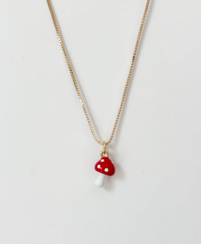 Mushroom Necklace