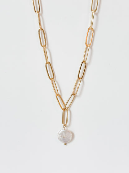 Pearl Oval Chainlink
