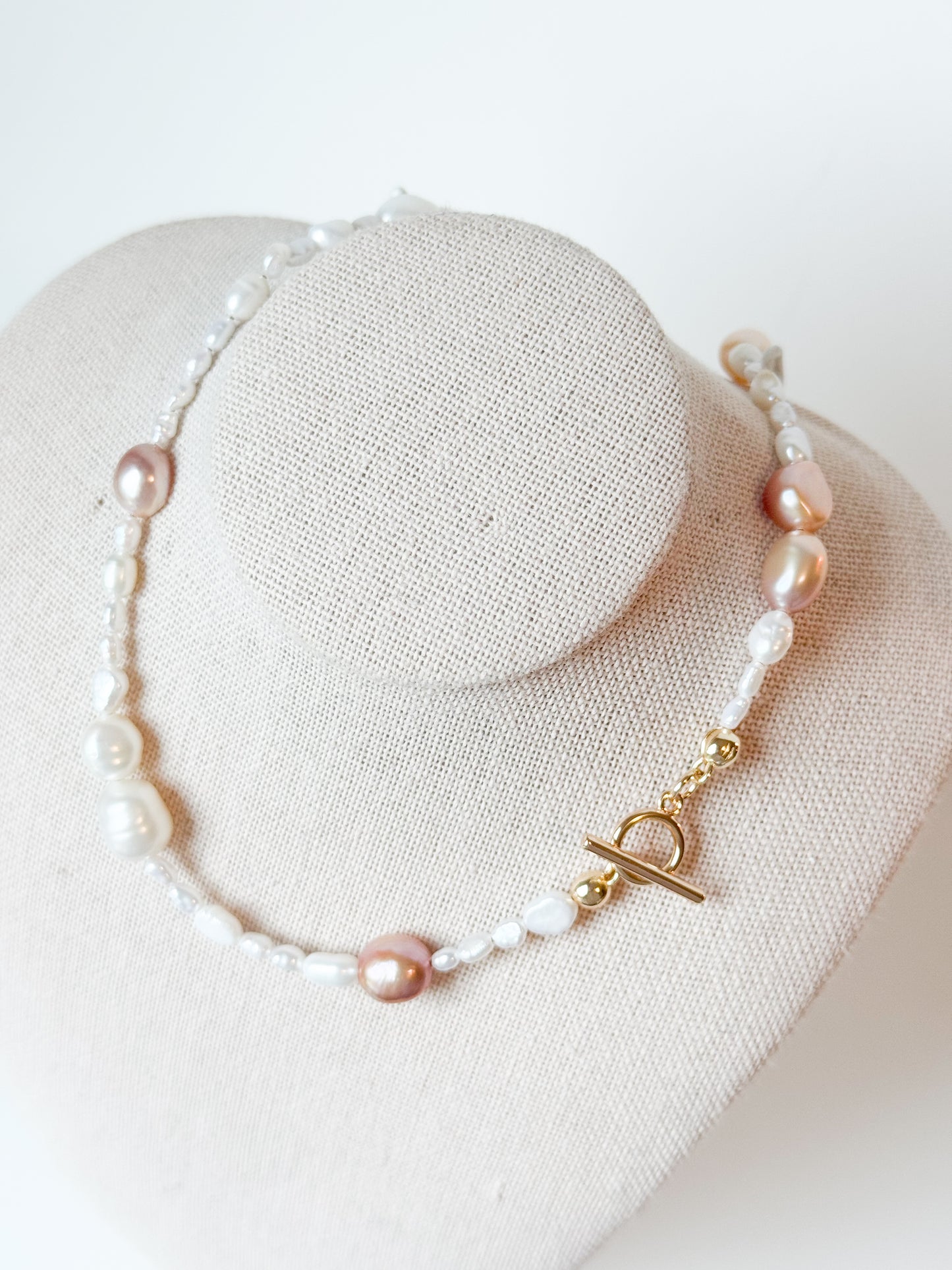 Butterfly Pearl Necklace