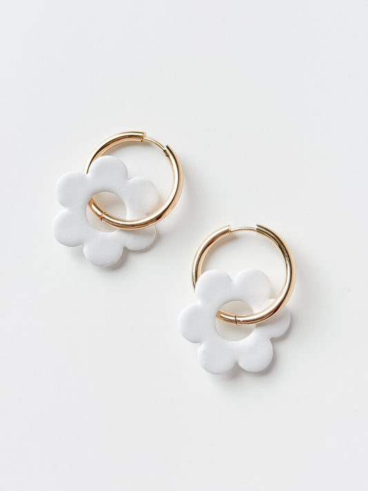 Polymer Daisy Hoop
