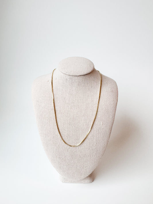 Gold Filled Box Chain