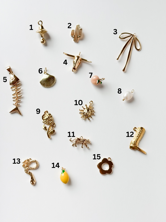 Gold Plated Charms