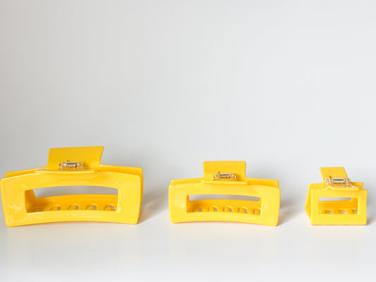 Claw Clips - Yellow